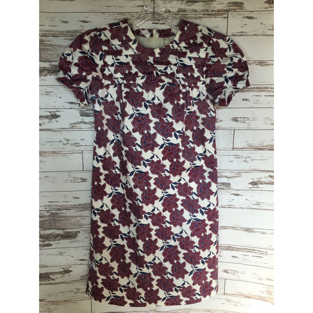 Fossil Floral Print Shift Dress Sz Small